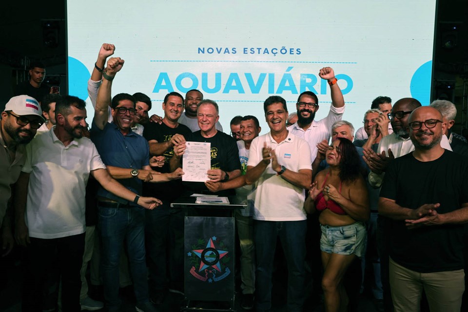 Leia mais sobre o artigo Governo do Estado amplia Sistema Aquaviário e anuncia novas estações em Vitória