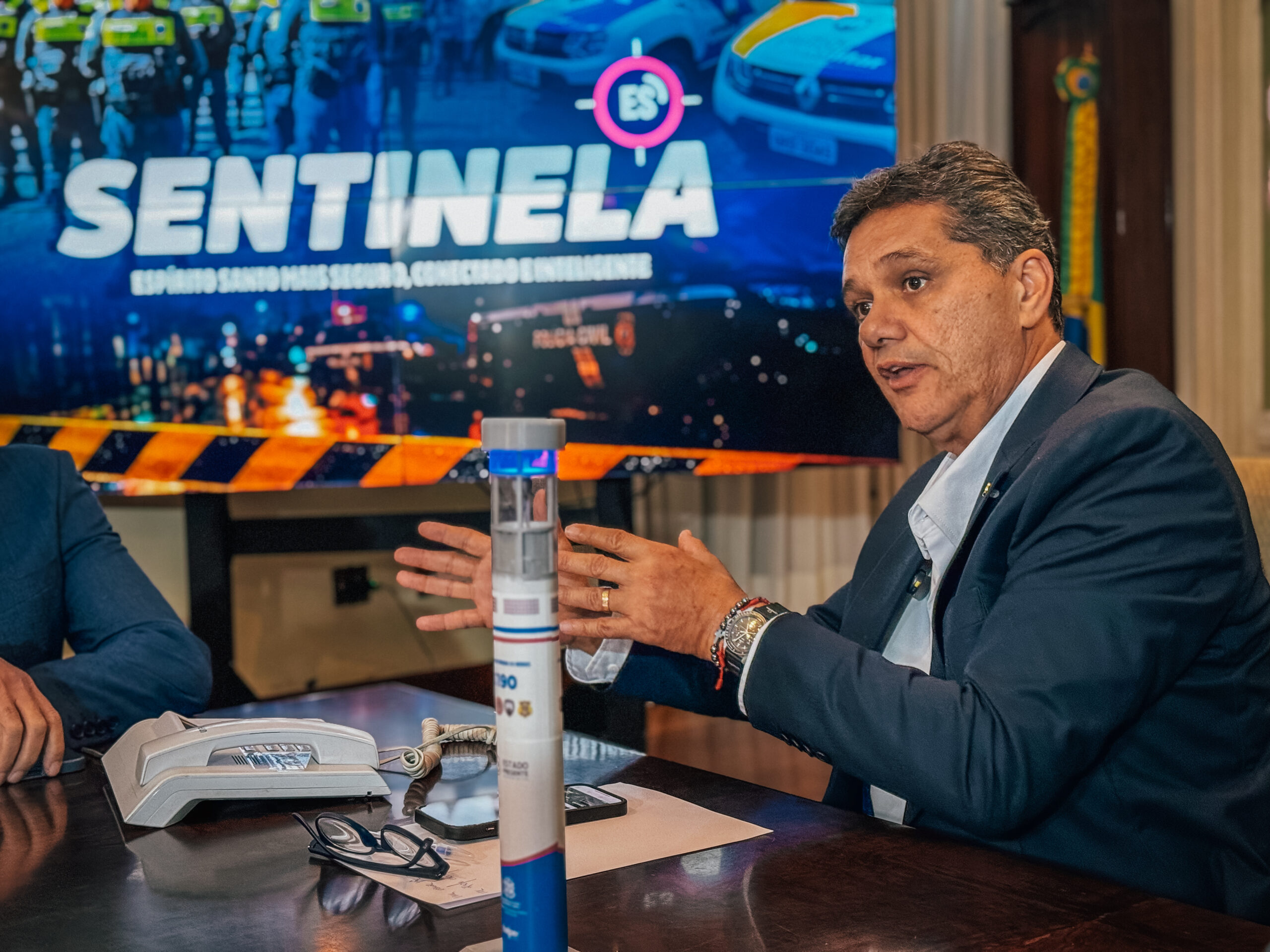 Leia mais sobre o artigo Espírito Santo lança Projeto Sentinela ES para integrar sistemas de monitoramento à Segurança Pública